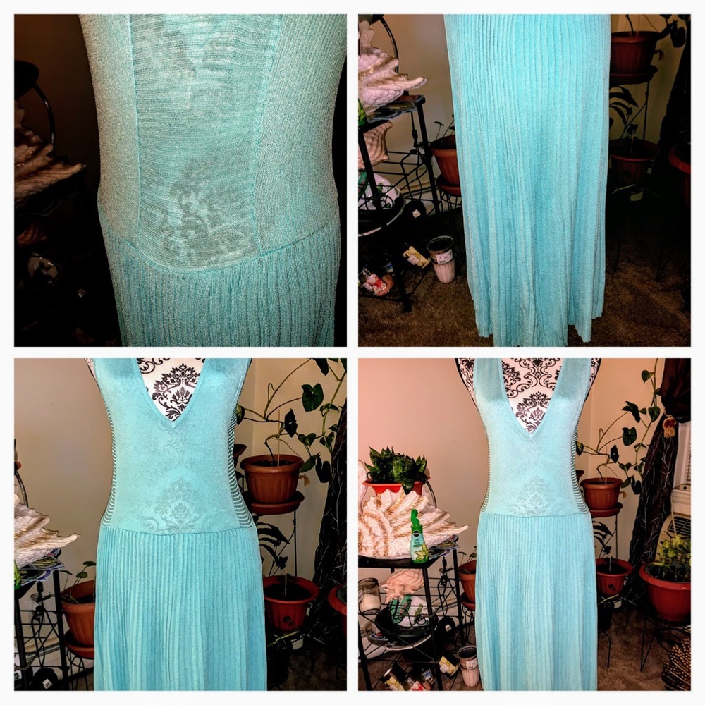 ❤️❤️SALE💜NWT💙SLEEVELESS PLEATED DRESS💚💚 - Picture 4 of 8